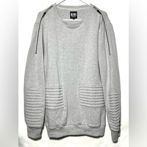 Nana Judy Grey Crewneck Sweatshirt - Large